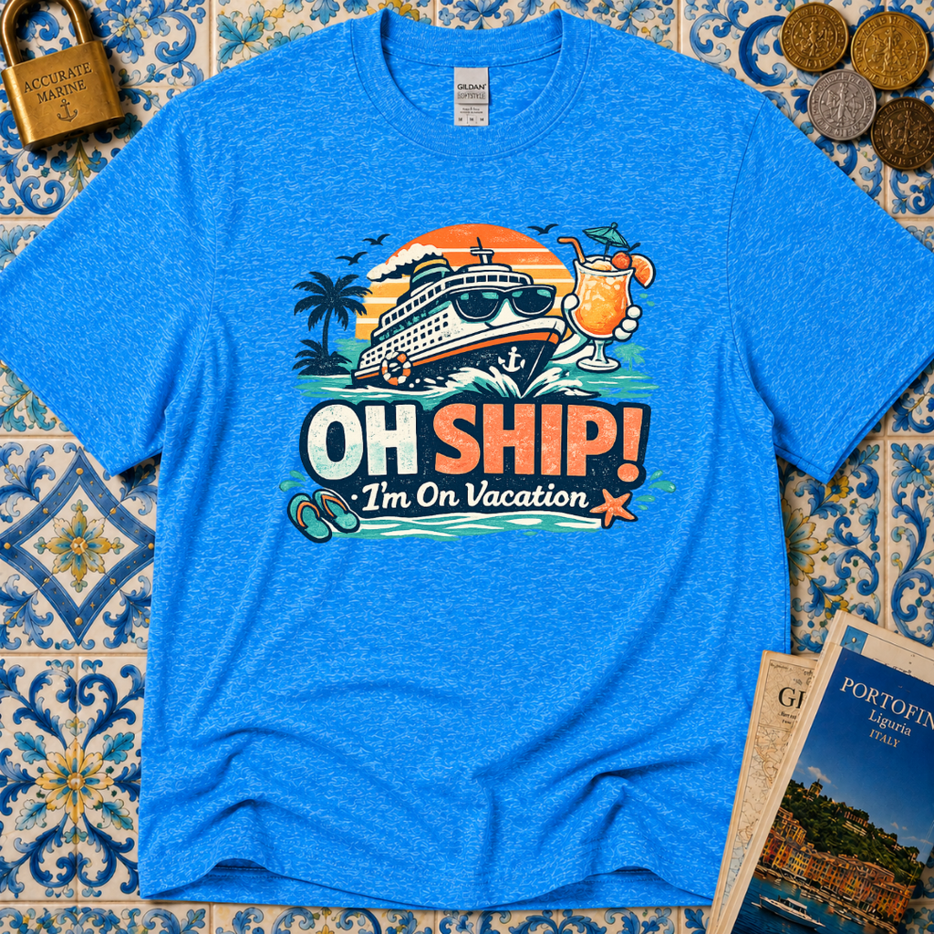 Oh Ship I'm On Vacation T-Shirt