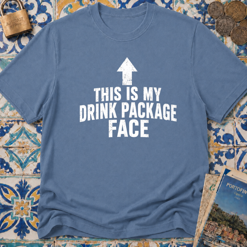 This Is My Drink Package Face T-shirt