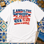 Land Of The Free Home Of The Sea Day T-shirt