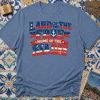 Land Of The Free Home Of The Sea Day T-shirt