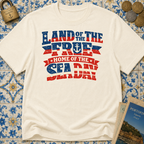 Land Of The Free Home Of The Sea Day T-shirt