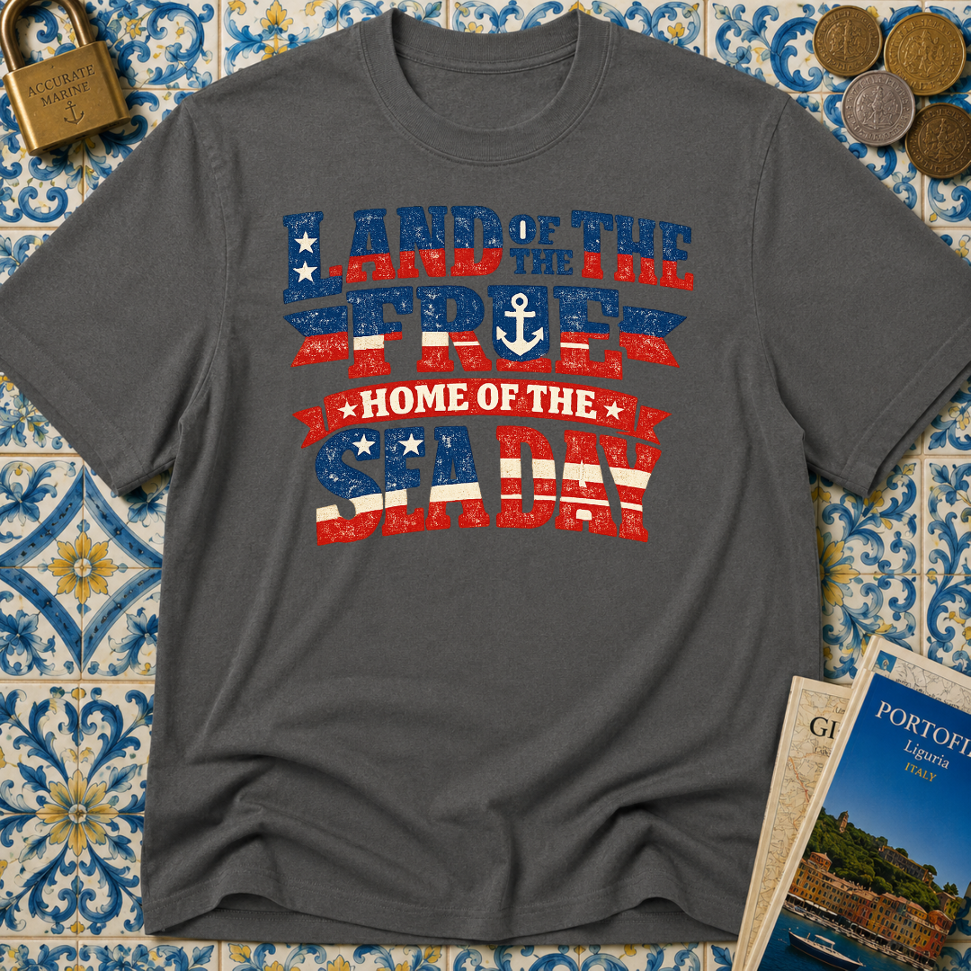 Land Of The Free Home Of The Sea Day T-shirt