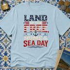 Land Of The Free Home Of The Sea Day T-shirt
