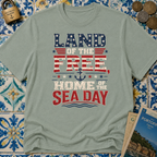 Land Of The Free Home Of The Sea Day T-shirt