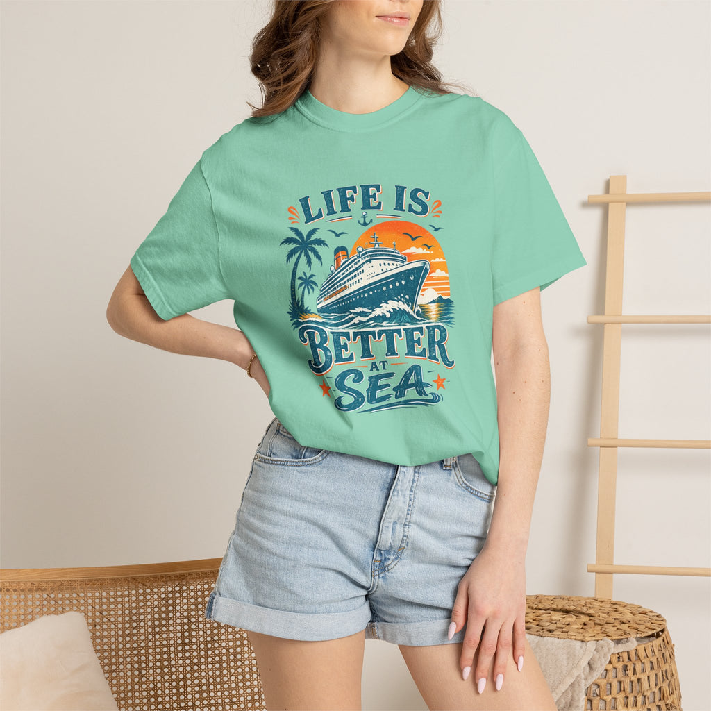 Life Is Better At Sea T-shirt
