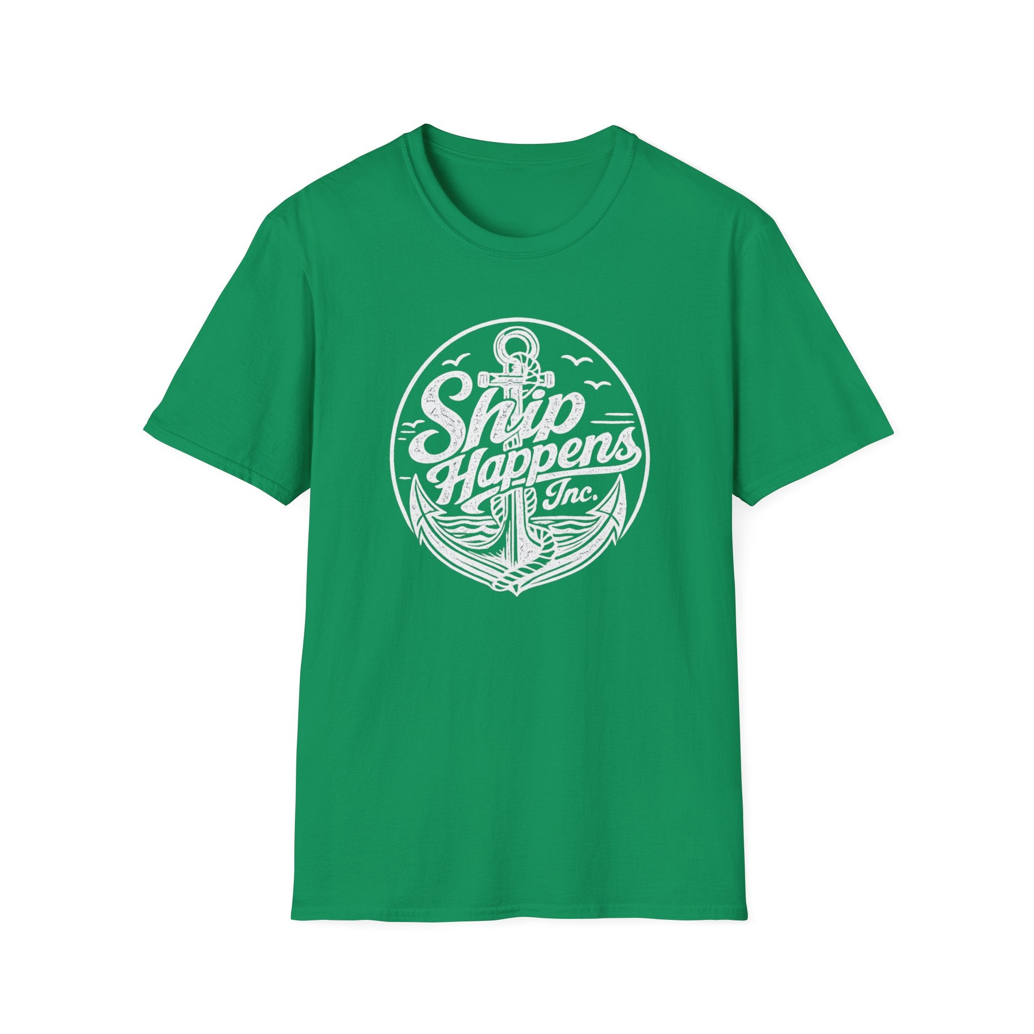 Ship Happens (White Print) T-Shirt