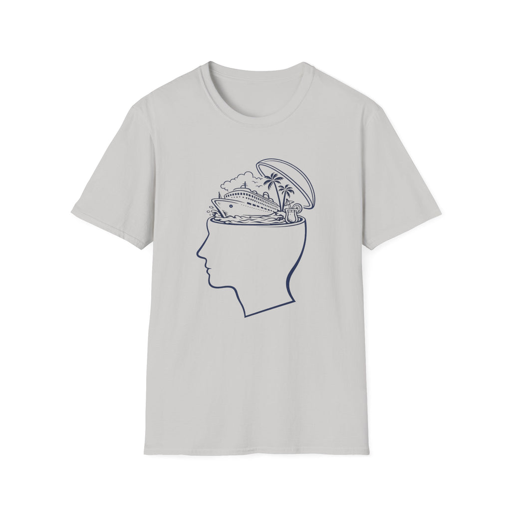 Cruise on the Mind (Navy Print) T-Shirt