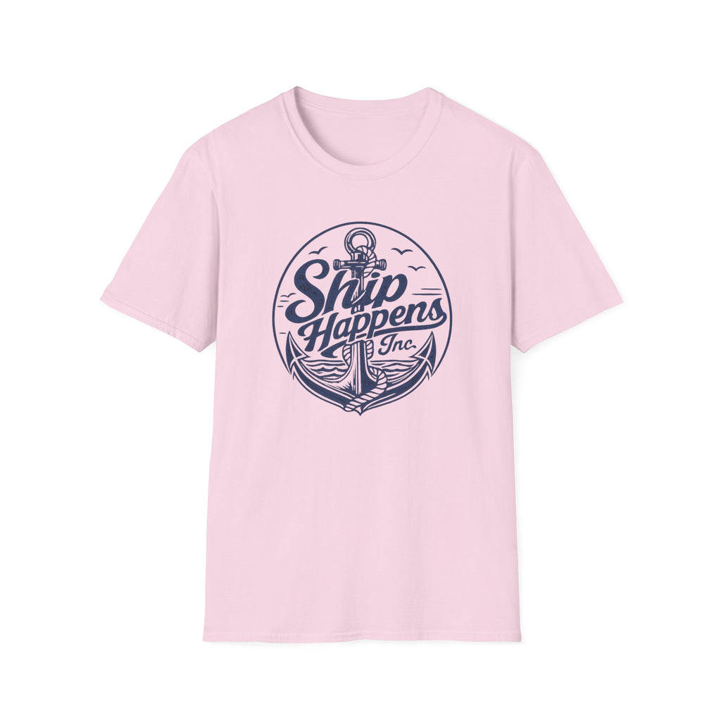 Ship Happens (Navy Print) T-Shirt