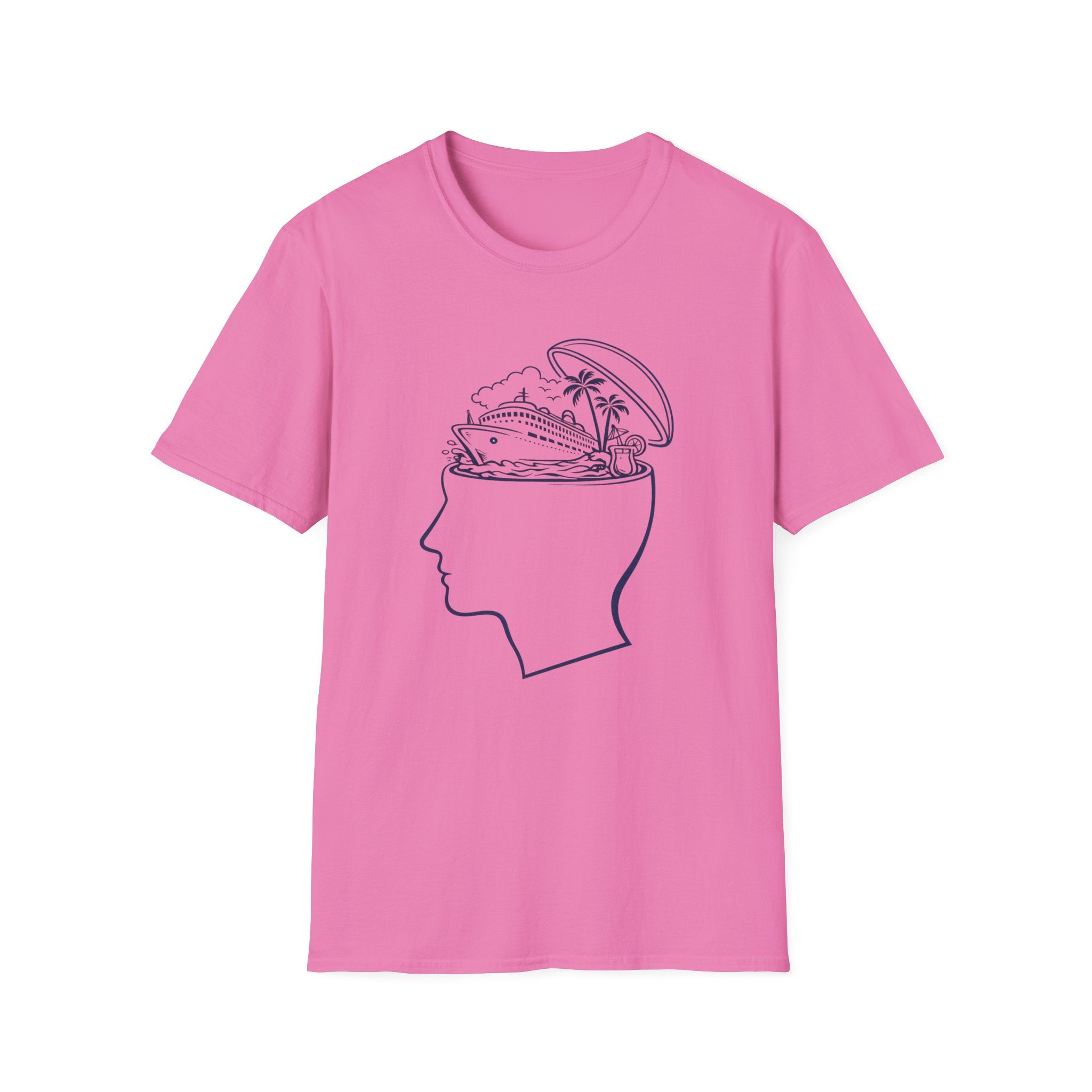 Cruise on the Mind (Navy Print) T-Shirt