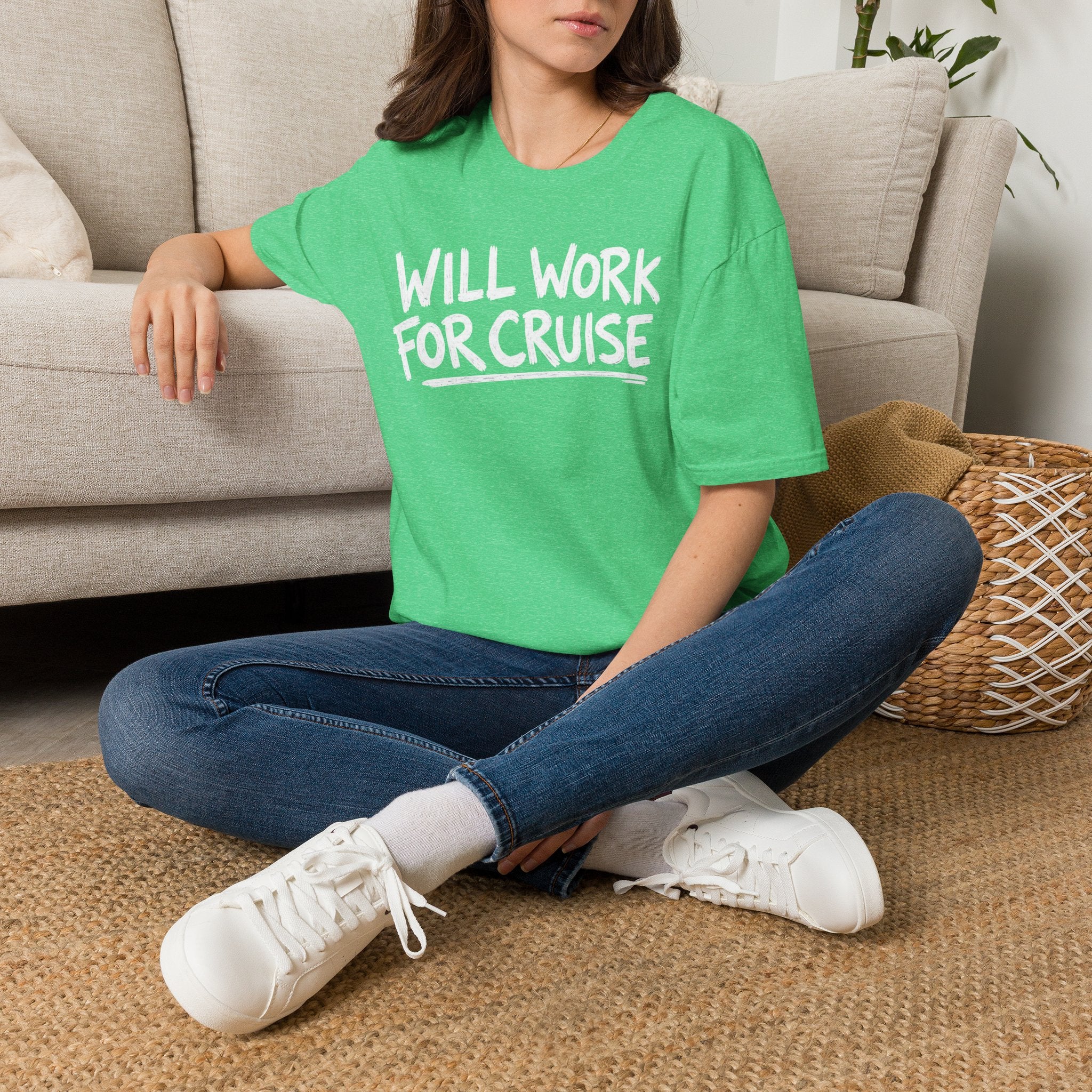 Will Work For Cruise T-Shirt