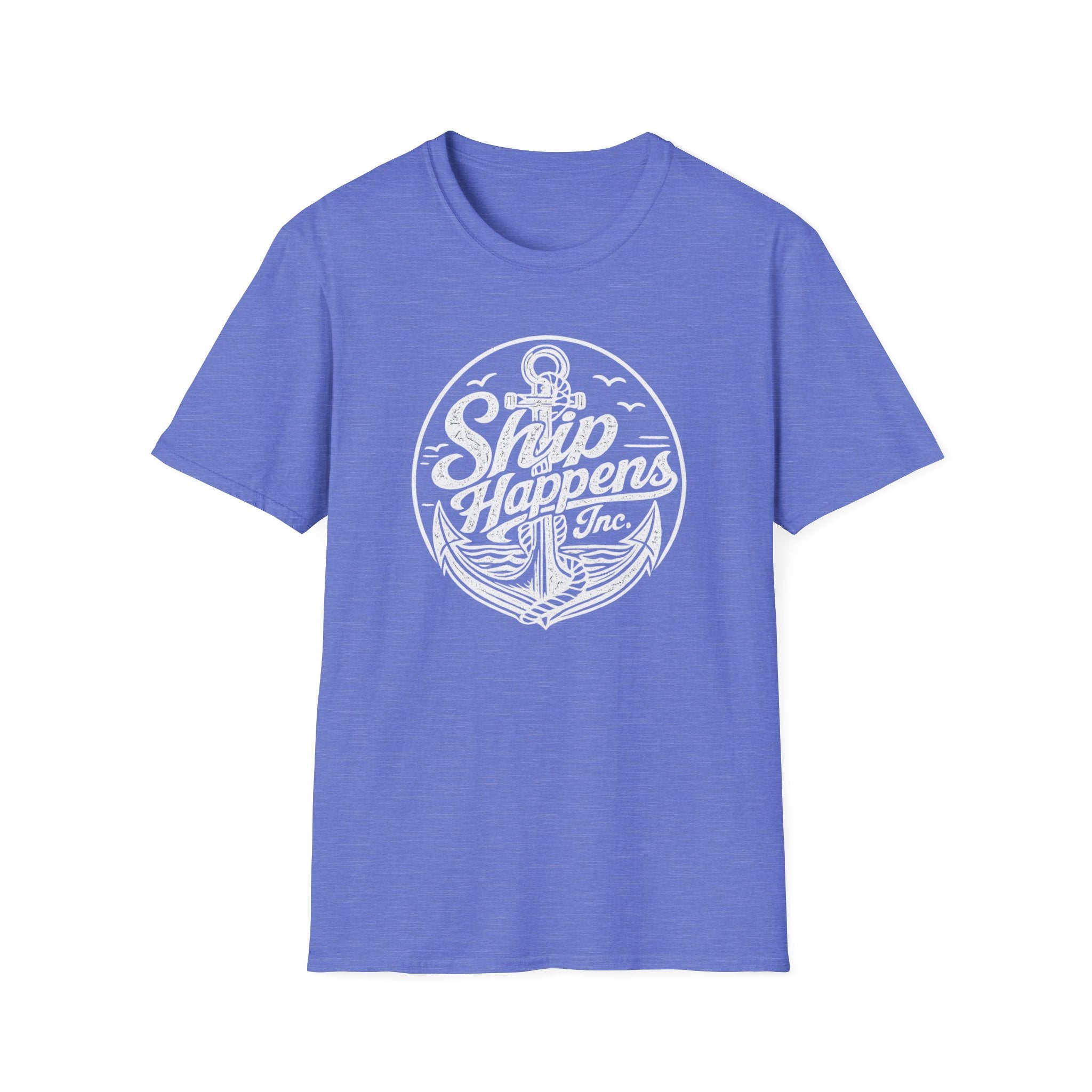 Ship Happens (White Print) T-Shirt