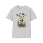 Ship Faced On T-Shirt
