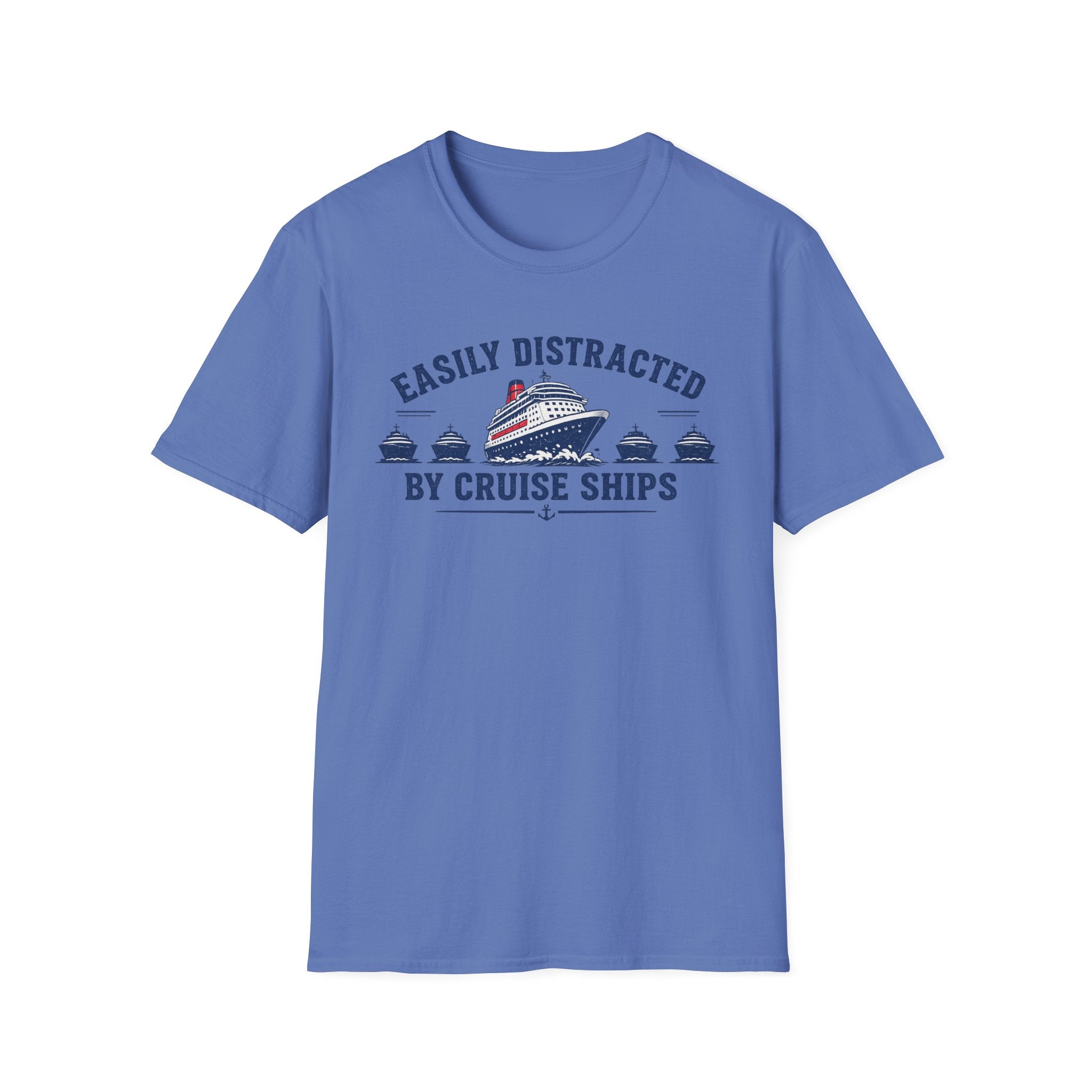 Easily Distracted by Cruise Ships T-Shirt