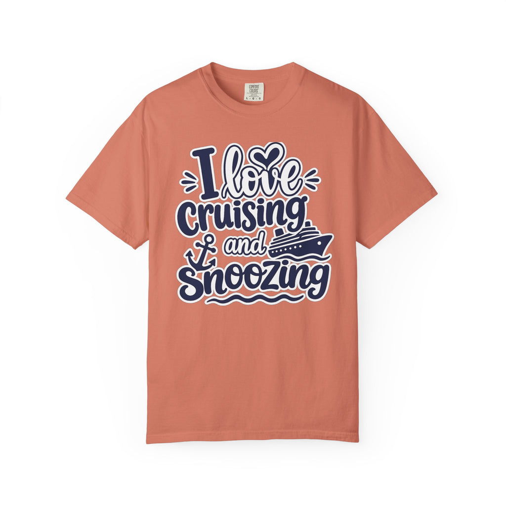 I Love Cruising And Snoozing T-shirt