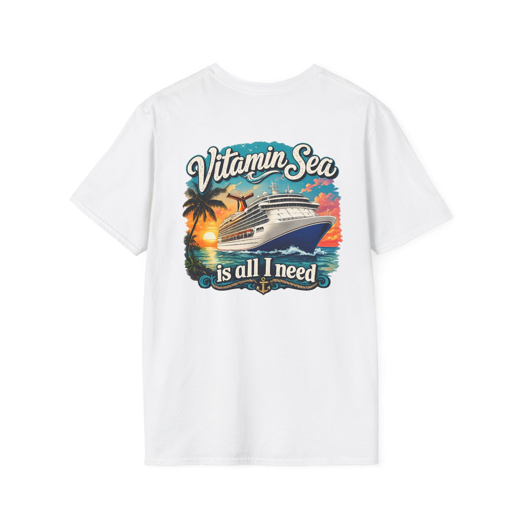 Vitamin Sea is All I Need (Back Design) T-Shirt