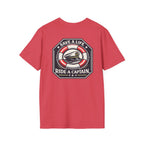 Save A Life Ride A Captain (Back Design) T-Shirt